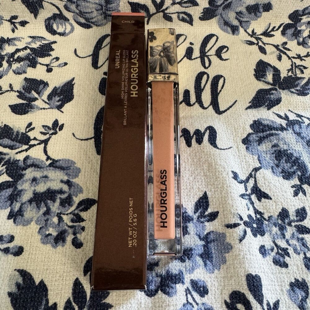 Hourglass Unreal High Shine Volumizing Lip Gloss - Child - .20 oz - NIB